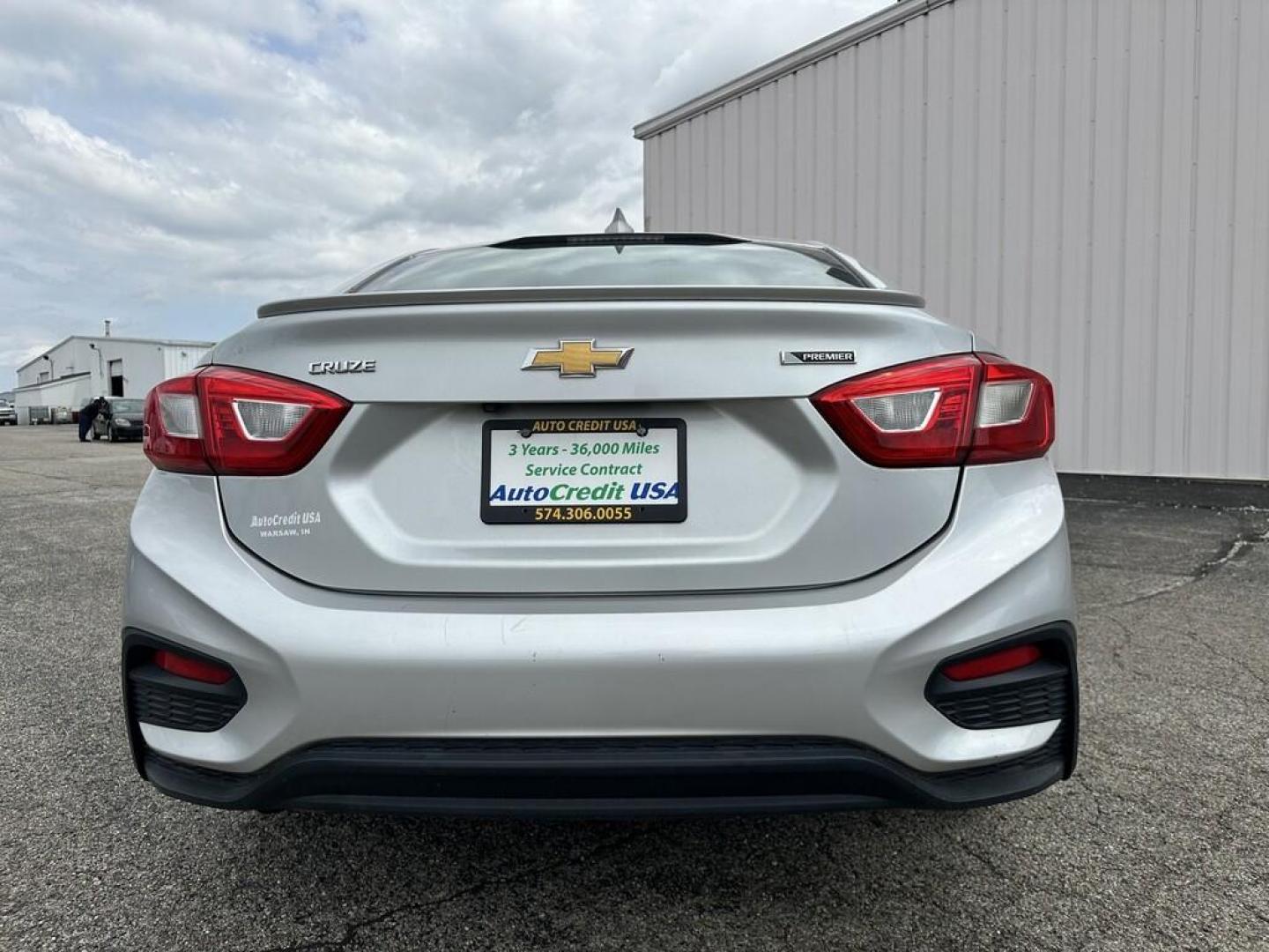 2016 Silver Chevrolet CRUZE PREMIER (1G1BG5SM0G7) , located at 15 Petro Dr, Warsaw, IN, 46582, (574) 306-0055, 41.273563, -85.857544 - Photo#4