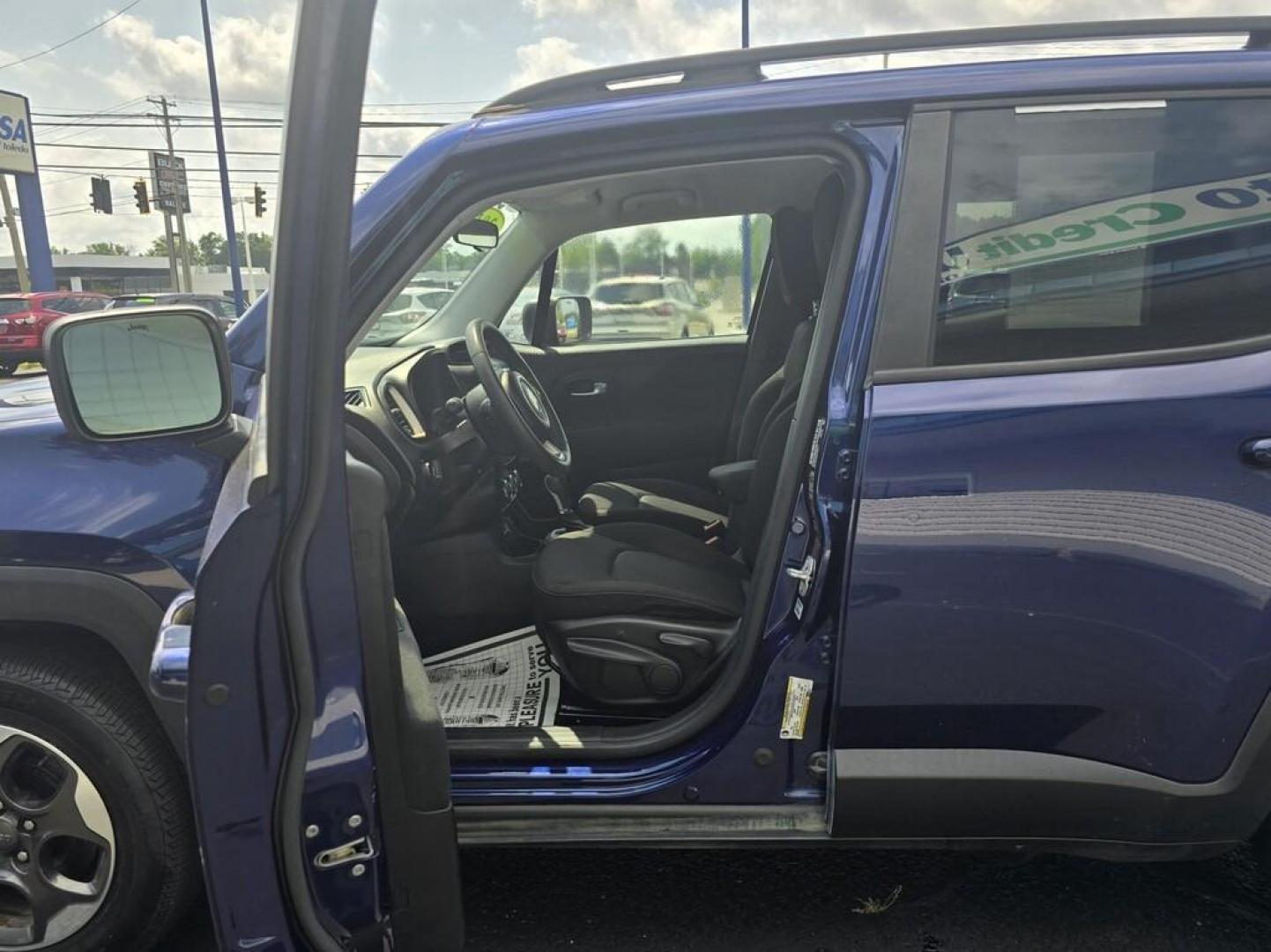 2017 BLUE JEEP RENEGADE SPORT (ZACCJAAB0HP) , located at 5744 Central Avenue, Toledo, OH, 43615, (419) 724-0130, 41.676781, -83.682137 - Photo#5