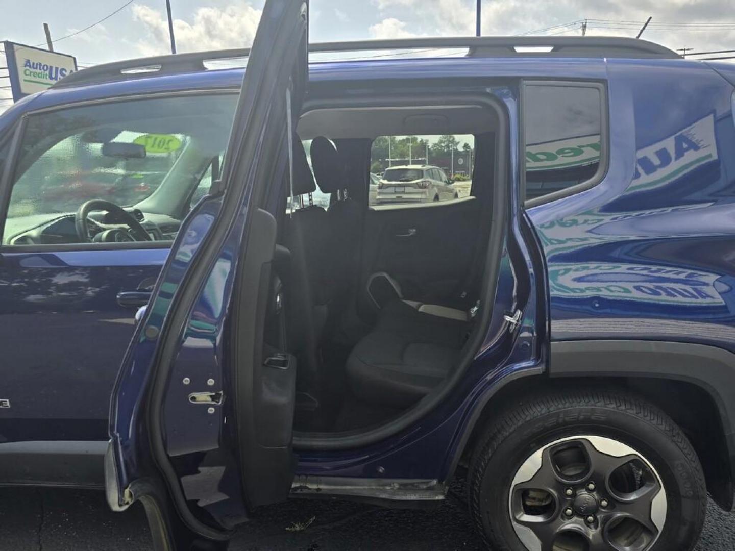 2017 BLUE JEEP RENEGADE SPORT (ZACCJAAB0HP) , located at 5744 Central Avenue, Toledo, OH, 43615, (419) 724-0130, 41.676781, -83.682137 - Photo#6