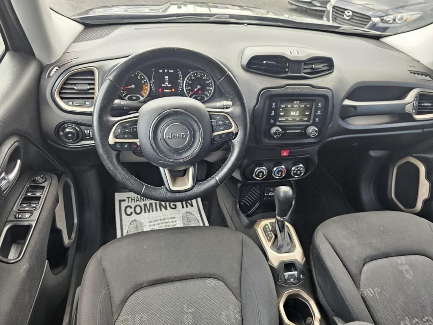 2016 GRAY JEEP RENEGADE LATITUDE (ZACCJABT4GP) , located at 5744 Central Avenue, Toledo, OH, 43615, (419) 724-0130, 41.676781, -83.682137 - Photo#10