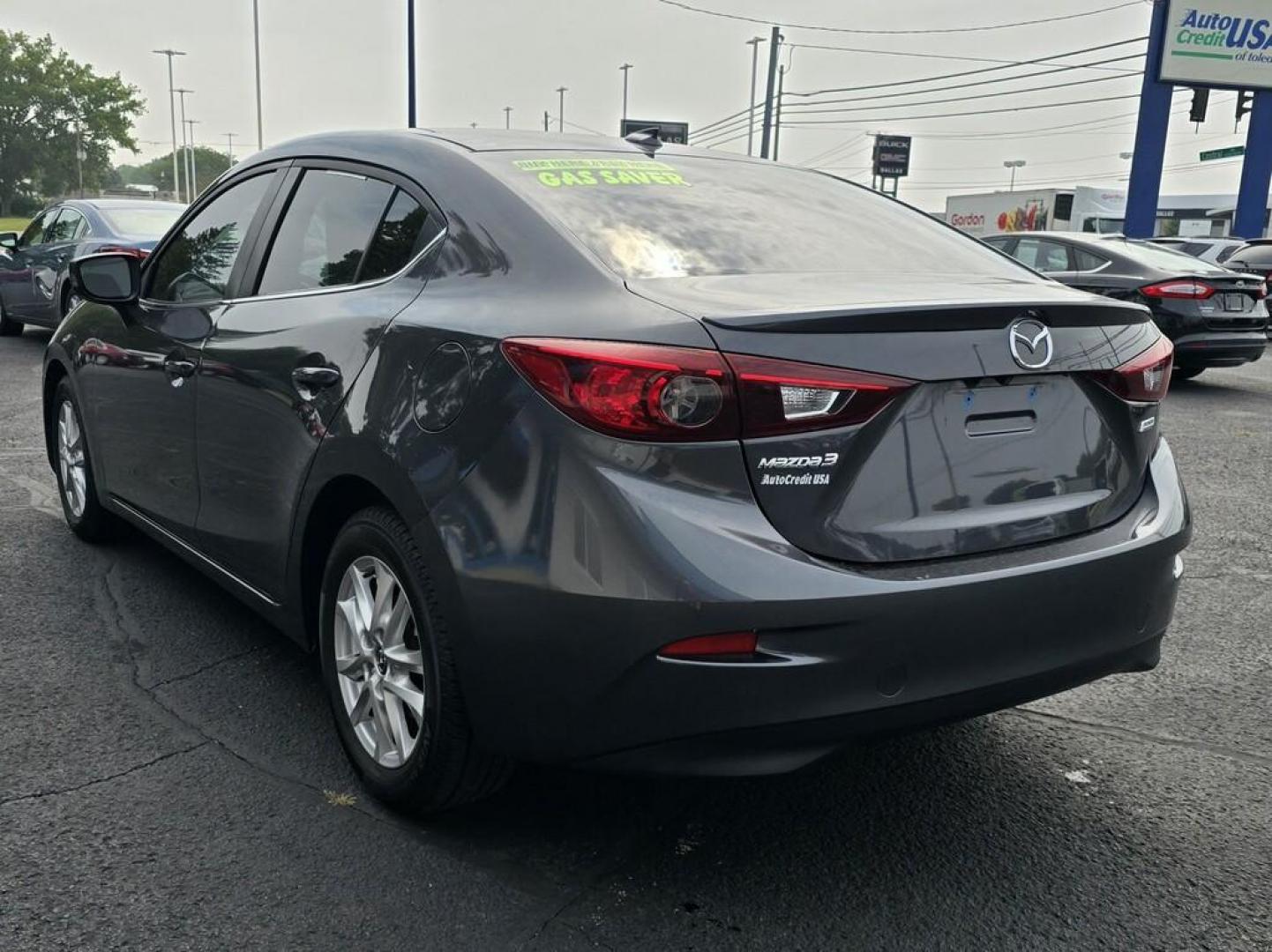 2016 GRAY MAZDA MAZDA3 I GRAND TOURI (3MZBM1W78GM) , located at 5744 Central Avenue, Toledo, OH, 43615, (419) 724-0130, 41.676781, -83.682137 - Photo#2