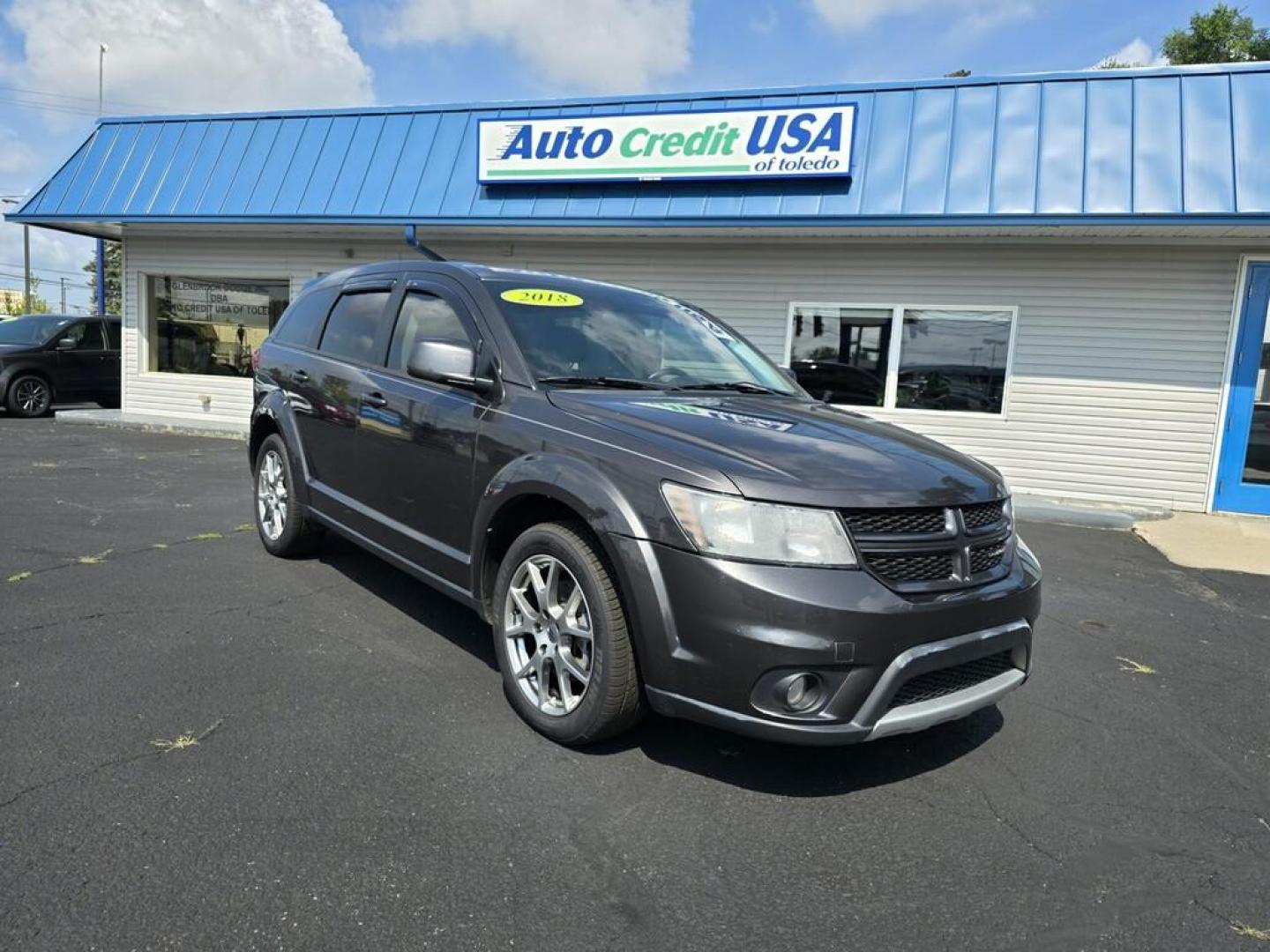 2018 GRAY DODGE JOURNEY GT (3C4PDDEG1JT) , located at 5744 Central Avenue, Toledo, OH, 43615, (419) 724-0130, 41.676781, -83.682137 - Photo#0