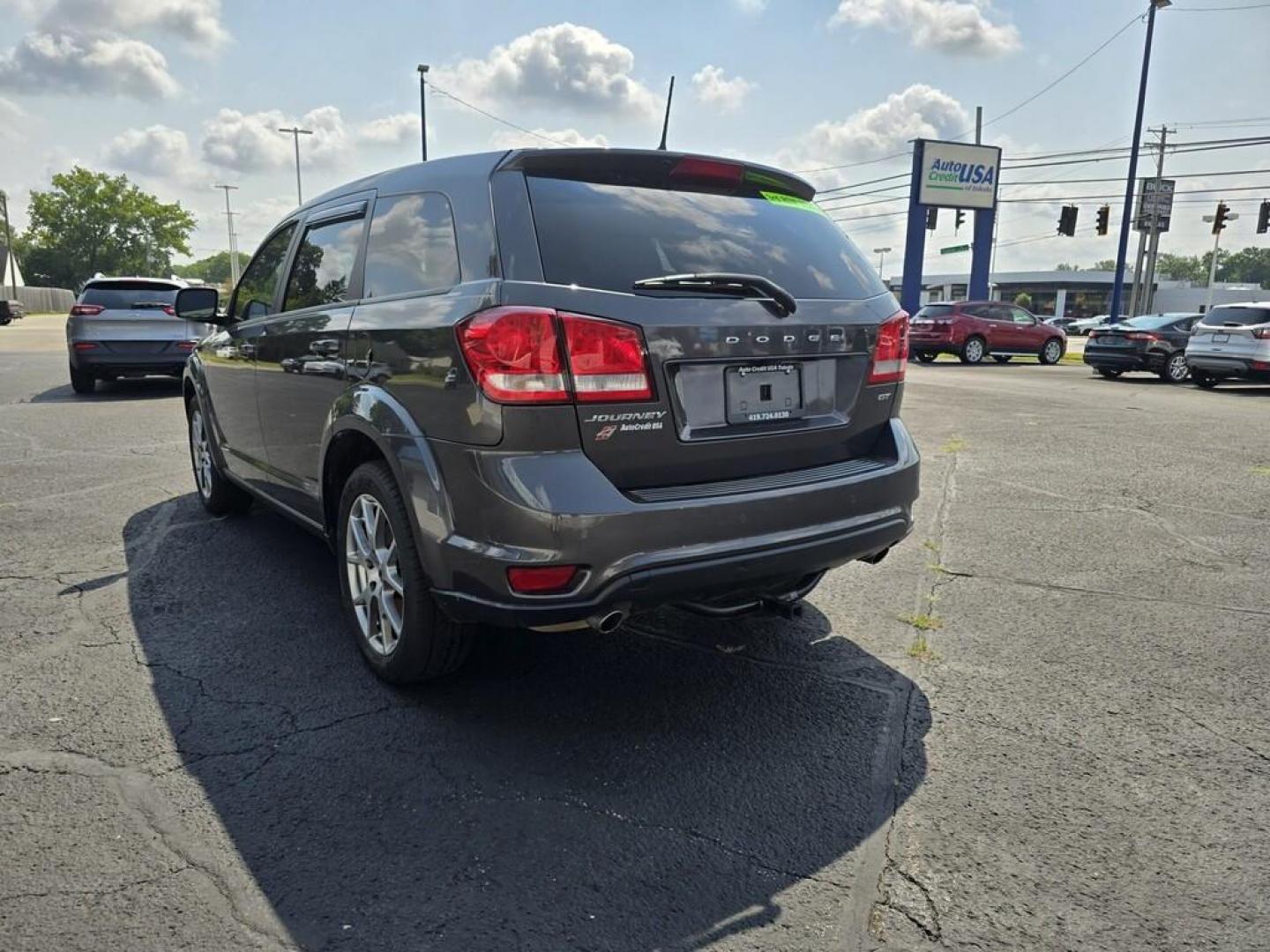 2018 GRAY DODGE JOURNEY GT (3C4PDDEG1JT) , located at 5744 Central Avenue, Toledo, OH, 43615, (419) 724-0130, 41.676781, -83.682137 - Photo#6