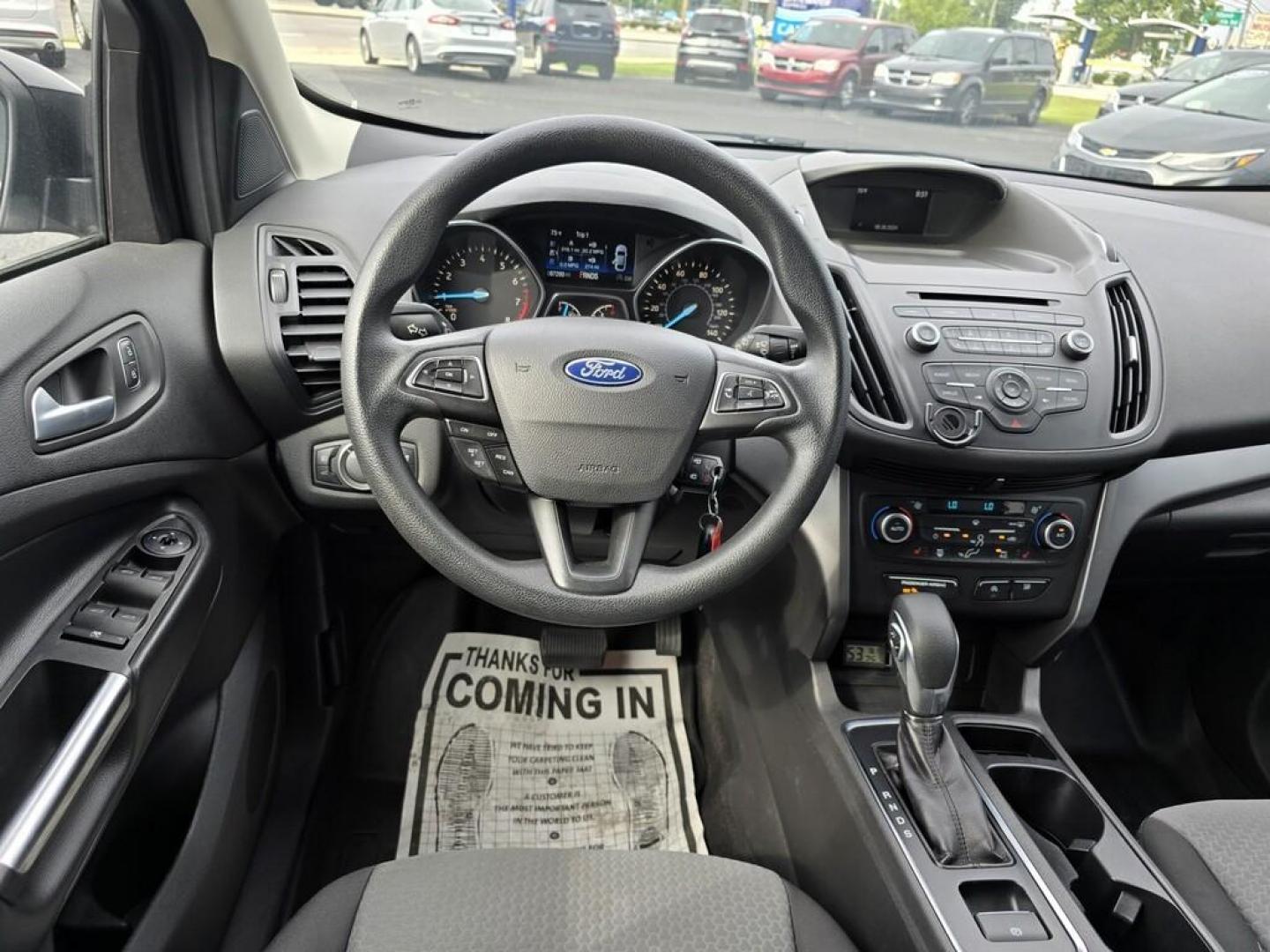 2018 BLACK FORD ESCAPE SE (1FMCU0GDXJU) , located at 5744 Central Avenue, Toledo, OH, 43615, (419) 724-0130, 41.676781, -83.682137 - Photo#4