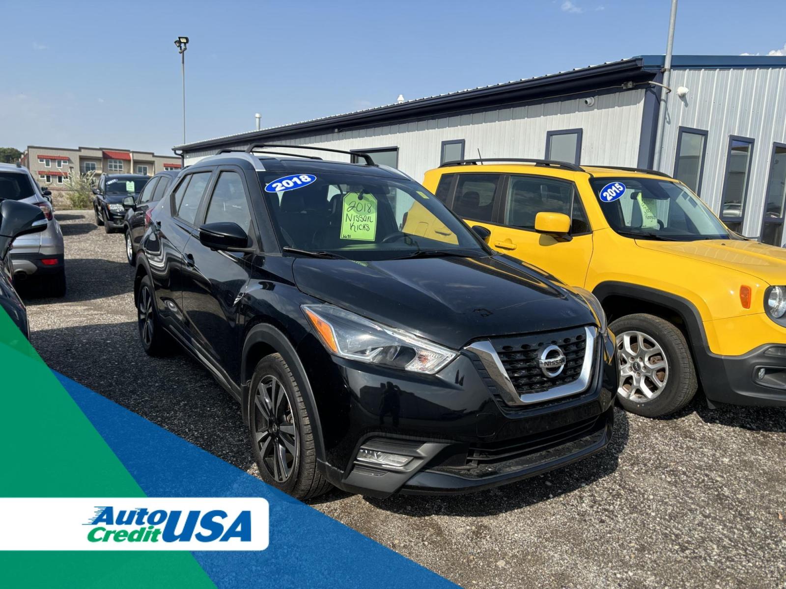 2018 BLACK Nissan KICKS SR; S; SV (3N1CP5CU3JL) with an Other engine, located at 15 Petro Dr, Warsaw, IN, 46582, (574) 306-0055, 41.273563, -85.857544 - 2018 Nissan KICKS SR; S; SV - Photo#0