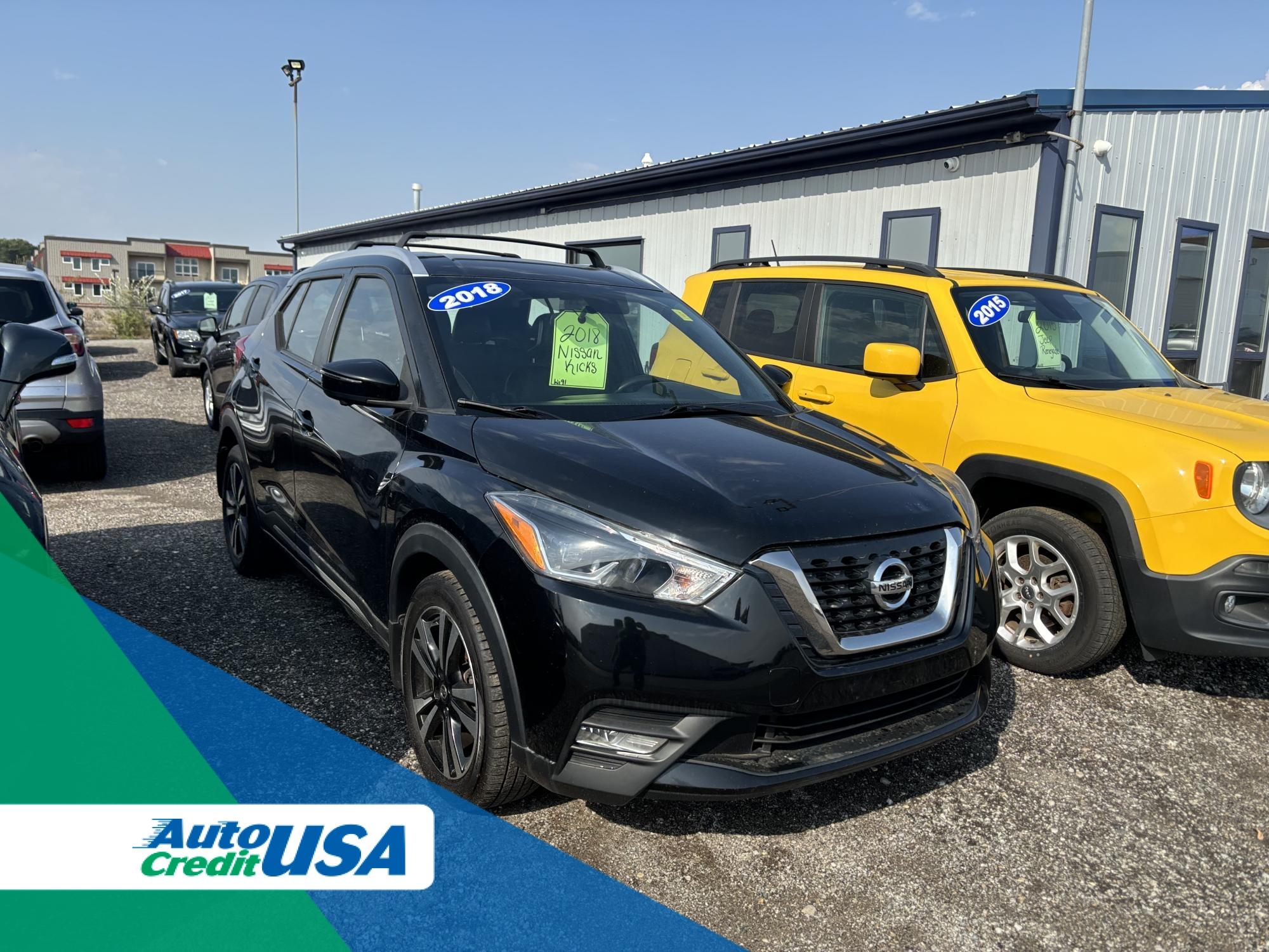 2018 NISSAN KICKS SR; S; SV 4 DOOR HATCHBACK