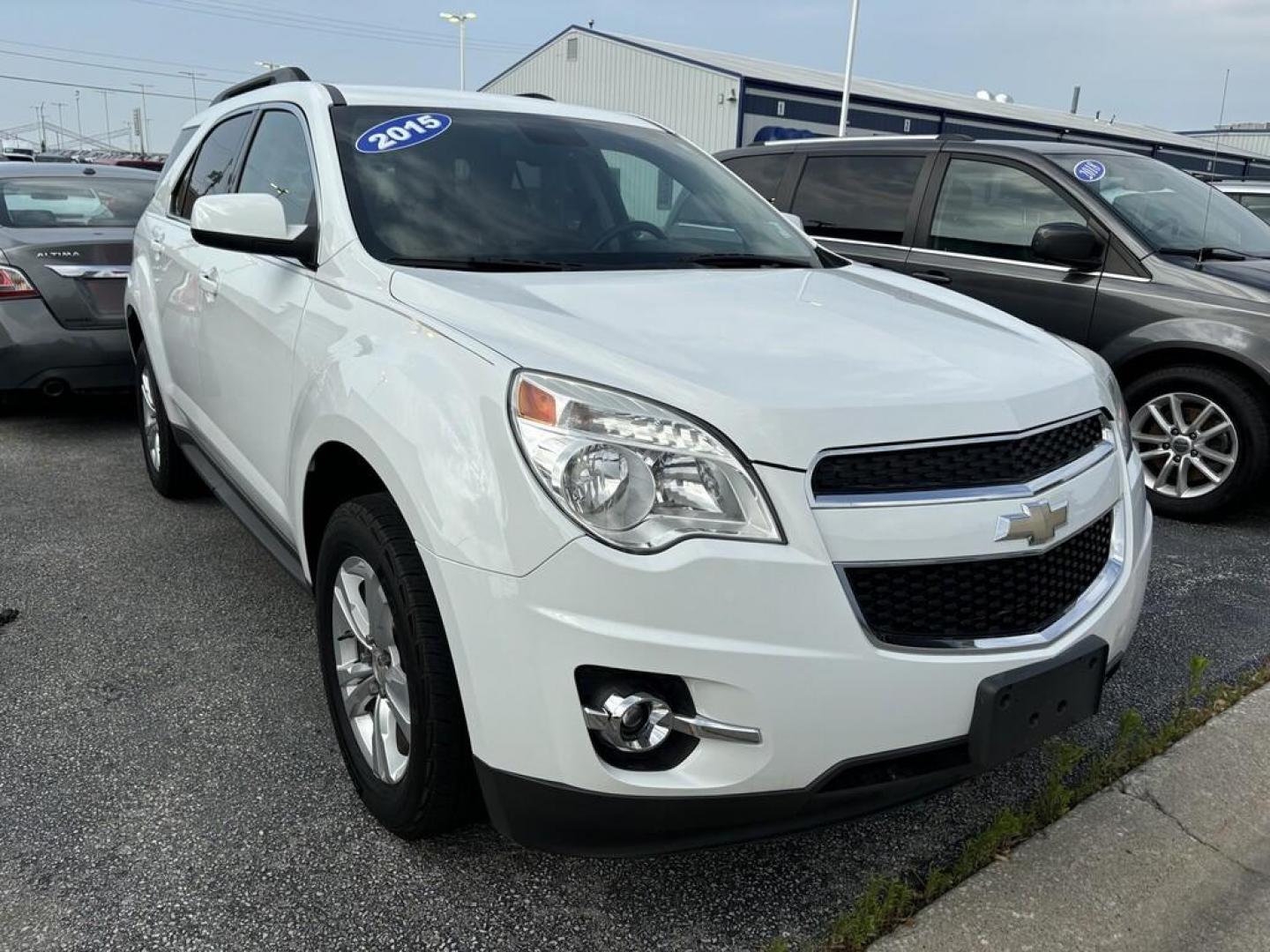 2015 WHITE CHEVROLET EQUINOX 2LT (2GNFLGE3XF6) , located at 100 West Coliseum Boulevard, Fort Wayne, IN, 46805, (260) 471-0567, 41.118340, -85.141014 - Photo#0