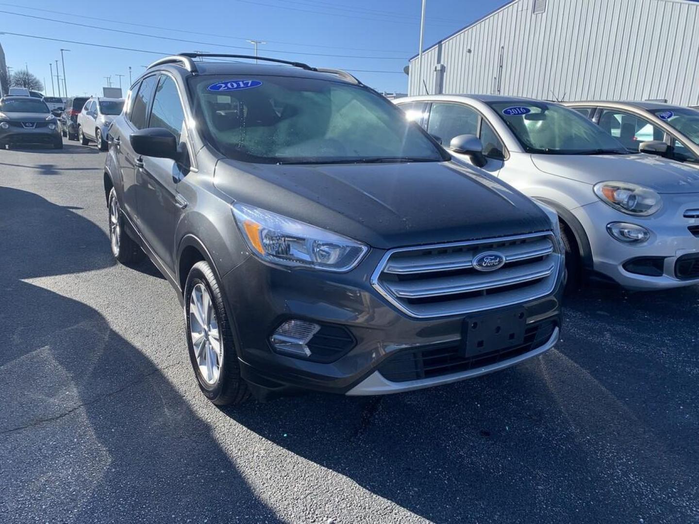 2018 GRAY FORD ESCAPE SE (1FMCU9GDXJU) , located at 100 West Coliseum Boulevard, Fort Wayne, IN, 46805, (260) 471-0567, 41.118340, -85.141014 - Photo#0