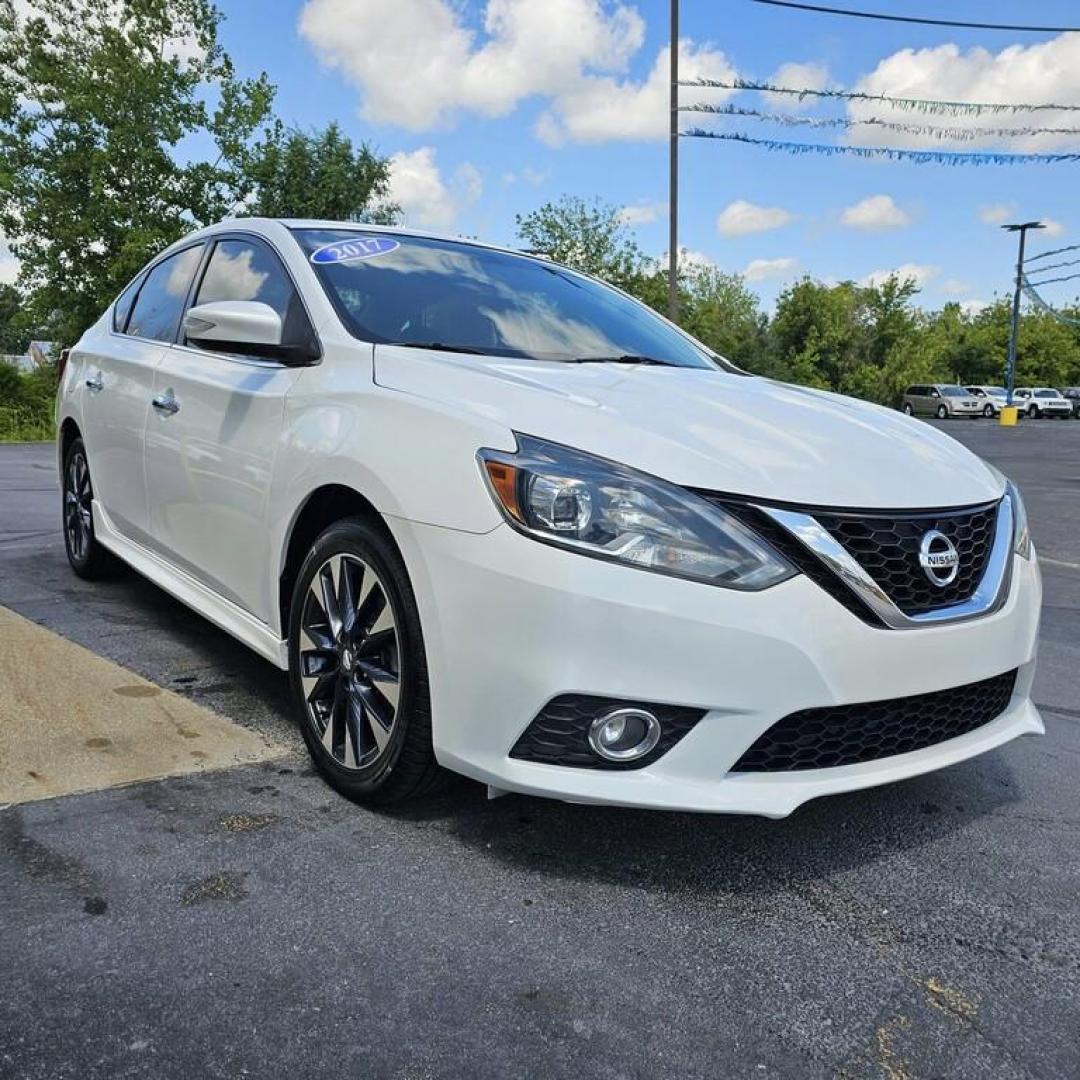 2017 WHITE NISSAN SENTRA SR SR (3N1AB7AP7HY) , located at 502 South Main Street, Columbia City, IN, 46725, (260) 244-4645, 41.151382, -85.490578 - Photo#1