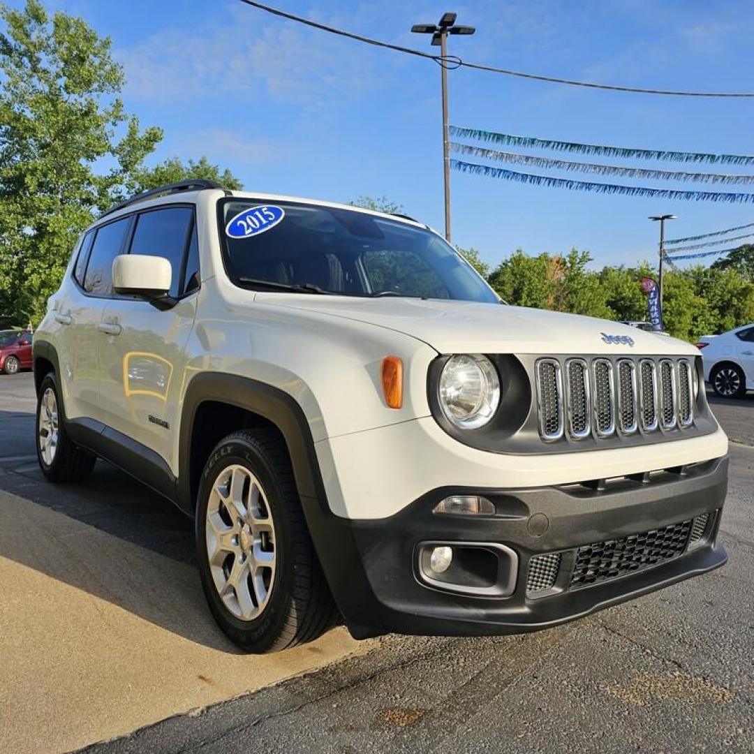 2015 WHITE JEEP RENEGADE (ZACCJABT8FP) , located at 502 South Main Street, Columbia City, IN, 46725, (260) 244-4645, 41.151382, -85.490578 - Photo#1