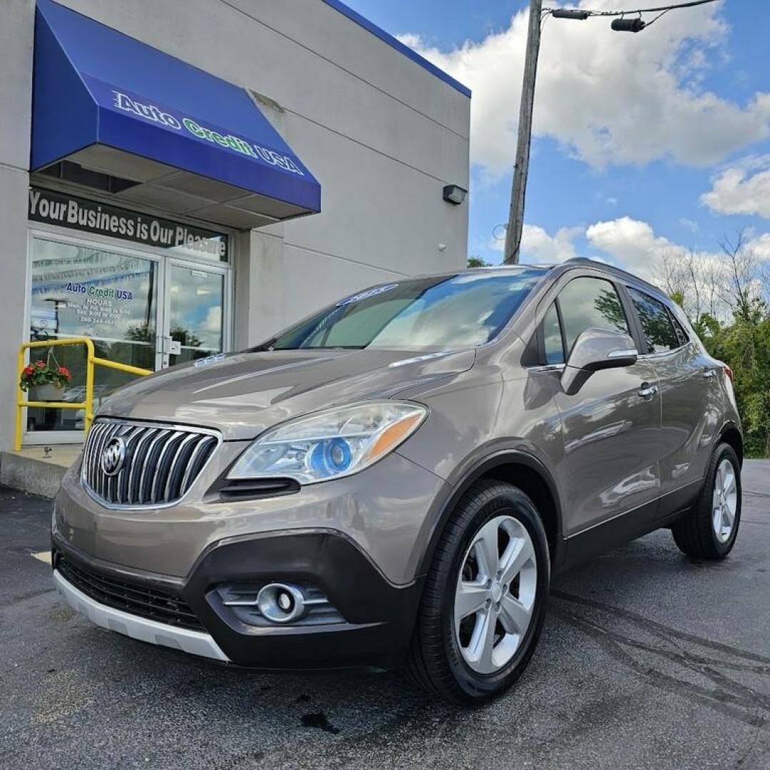 2015 BRONZE BUICK ENCORE (KL4CJBSB2FB) , located at 502 South Main Street, Columbia City, IN, 46725, (260) 244-4645, 41.151382, -85.490578 - Photo#0