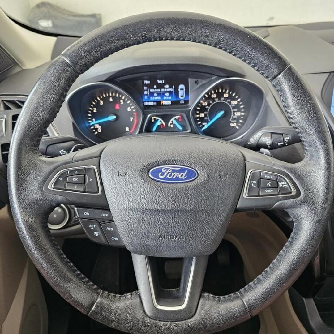 2017 MAROON FORD ESCAPE TITANIUM (1FMCU0JD4HU) , located at 502 South Main Street, Columbia City, IN, 46725, (260) 244-4645, 41.151382, -85.490578 - Photo#8