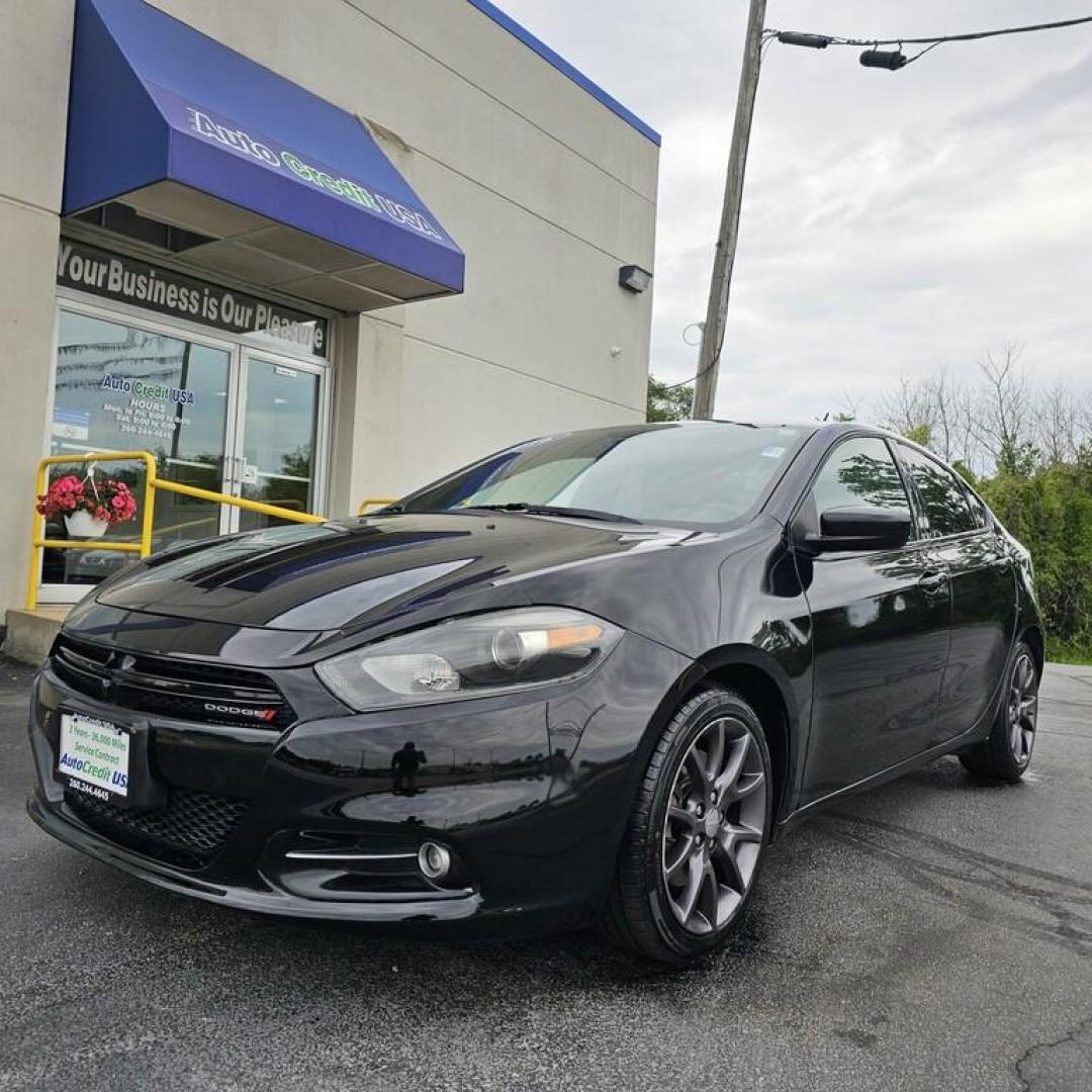 2016 BLACK DODGE DART SXT SXT (1C3CDFBB2GD) , located at 502 South Main Street, Columbia City, IN, 46725, (260) 244-4645, 41.151382, -85.490578 - Photo#0