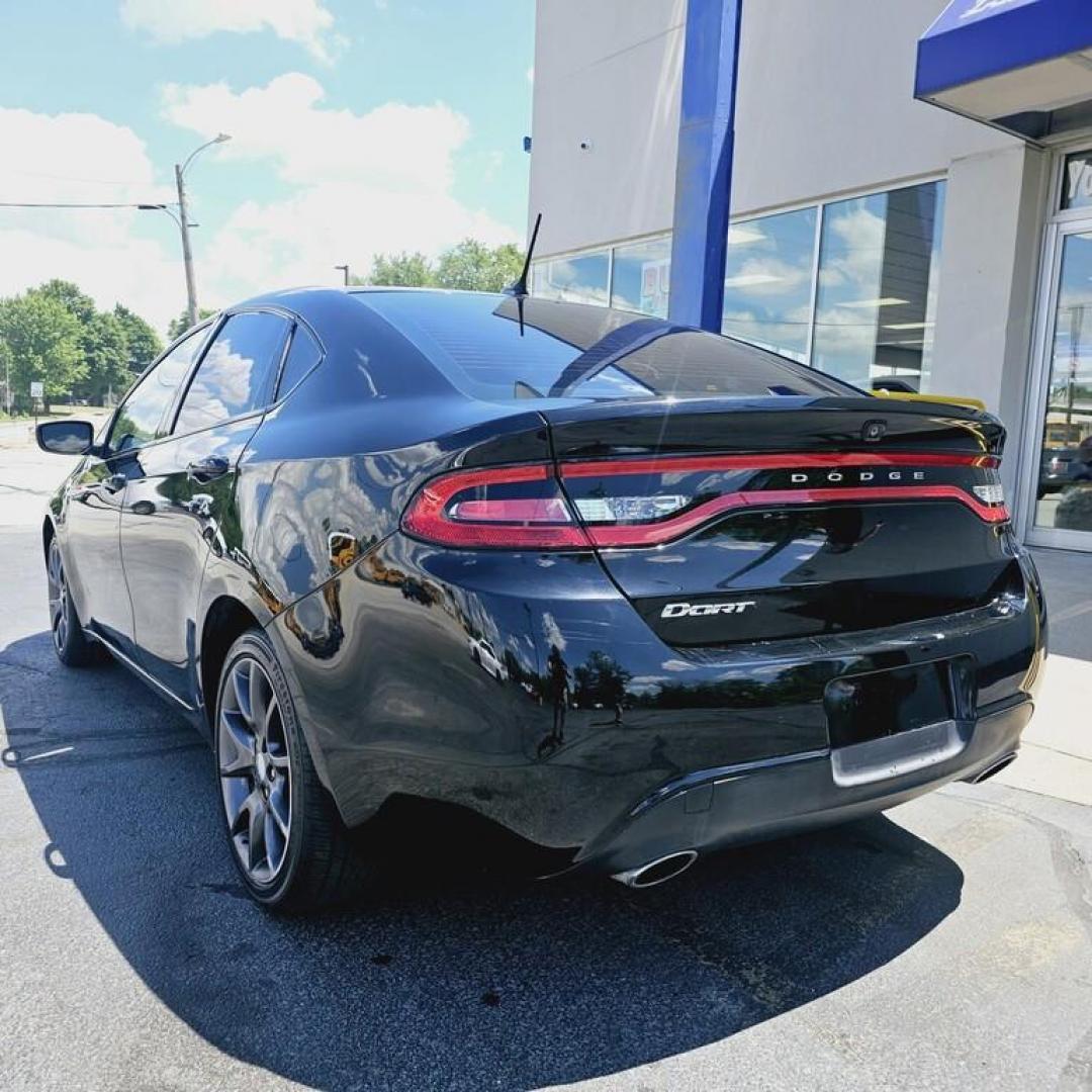 2016 BLACK DODGE DART SXT SXT (1C3CDFBB2GD) , located at 502 South Main Street, Columbia City, IN, 46725, (260) 244-4645, 41.151382, -85.490578 - Photo#3