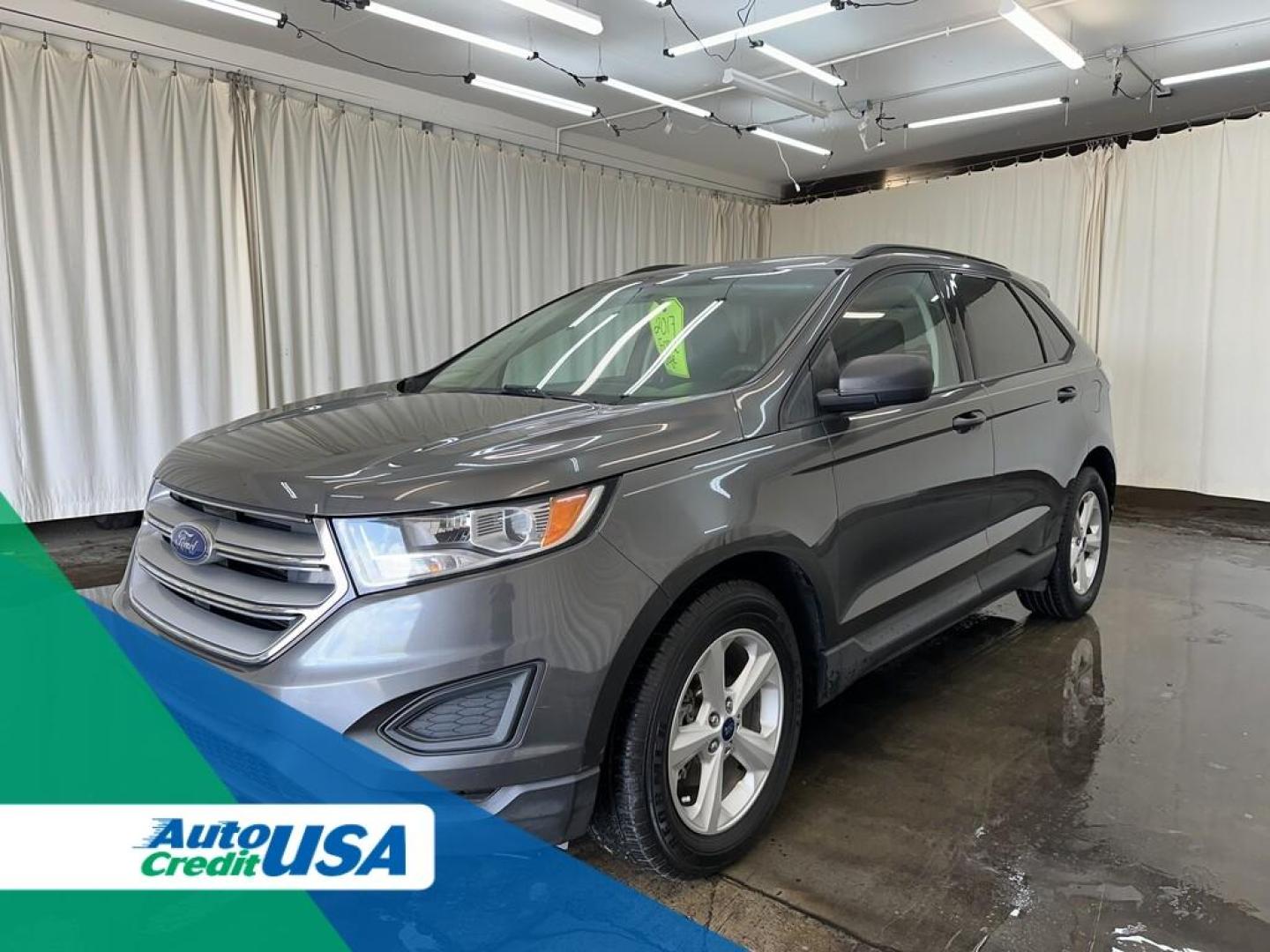 2017 GRAY FORD EDGE SE (2FMPK3G91HB) with an Other engine, located at 15 Petro Dr, Warsaw, IN, 46582, (574) 306-0055, 41.273563, -85.857544 - 2017 FORD EDGE SE - Photo#0