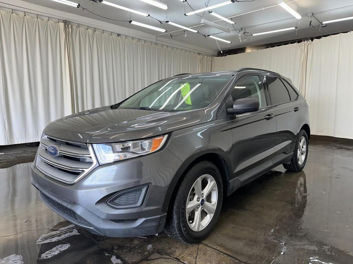 2017 GRAY FORD EDGE SE (2FMPK3G91HB) , located at 15 Petro Dr, Warsaw, IN, 46582, (574) 306-0055, 41.273563, -85.857544 - Photo#0