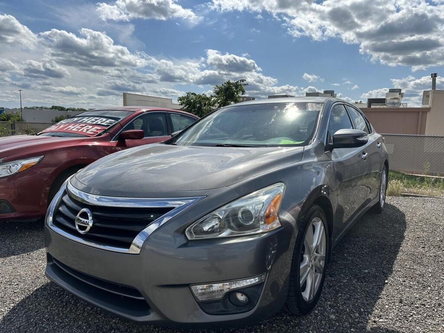 2015 GRAY NISSAN ALTIMA 3.5 S (1N4BL3AP0FC) , located at 15 Petro Dr, Warsaw, IN, 46582, (574) 306-0055, 41.273563, -85.857544 - Photo#0