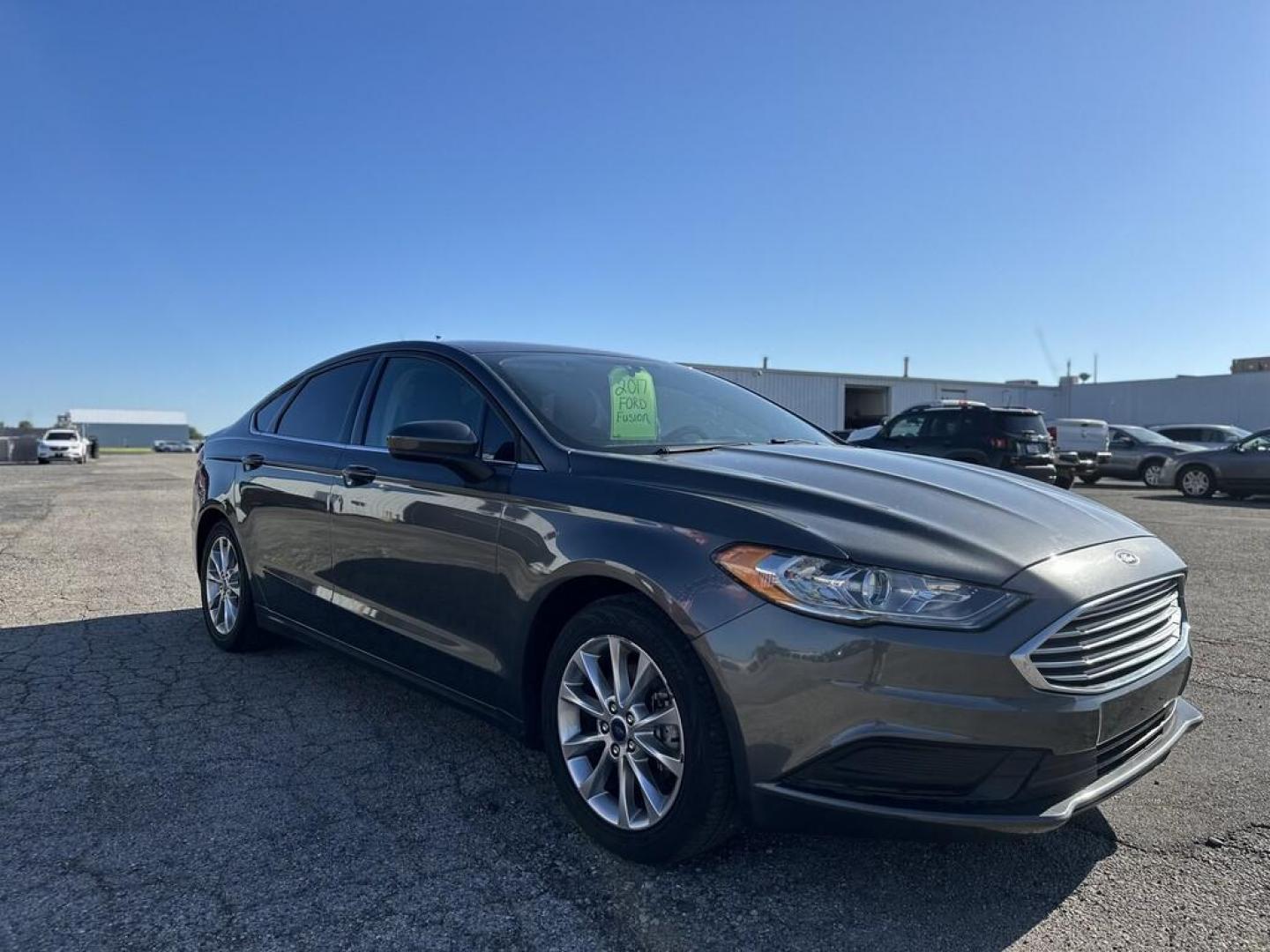 2017 GRAY FORD FUSION SE (3FA6P0HD4HR) , located at 15 Petro Dr, Warsaw, IN, 46582, (574) 306-0055, 41.273563, -85.857544 - Photo#1