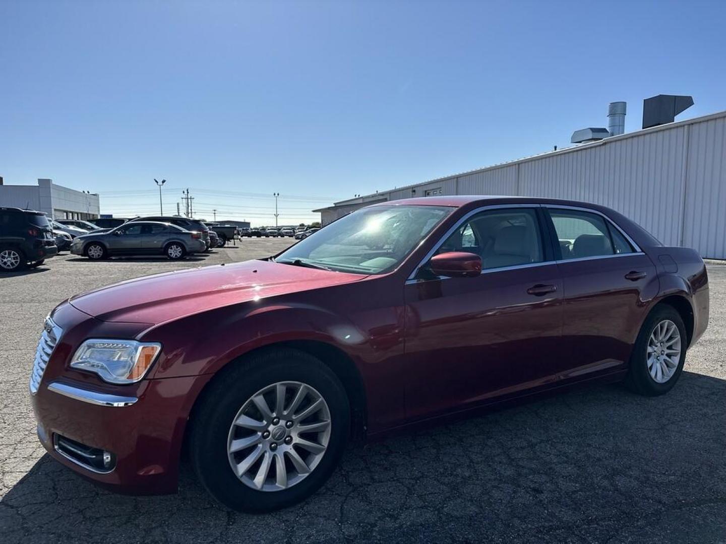 2014 RED CHRYSLER 300 TOURING (2C3CCAAG5EH) , located at 15 Petro Dr, Warsaw, IN, 46582, (574) 306-0055, 41.273563, -85.857544 - Photo#2